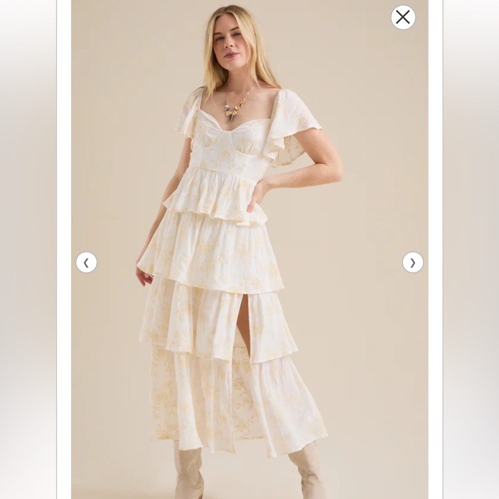 Altr’d State Roxanne Layered Maxi Dress